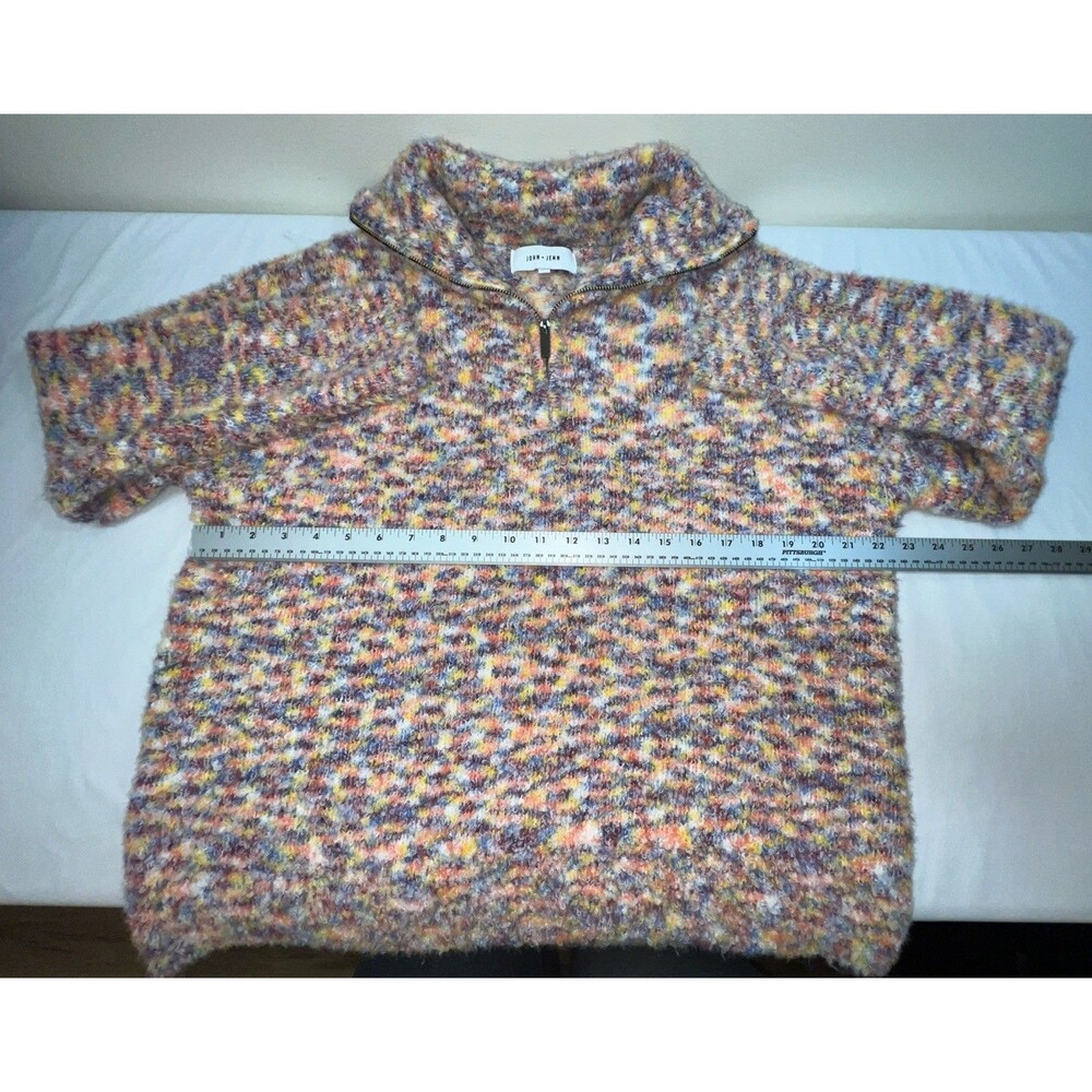 John + Jenn Women’s Alby Sweater Multicolored Warm Cozy Size Medium - Runs Large - Picture 7 of 9
